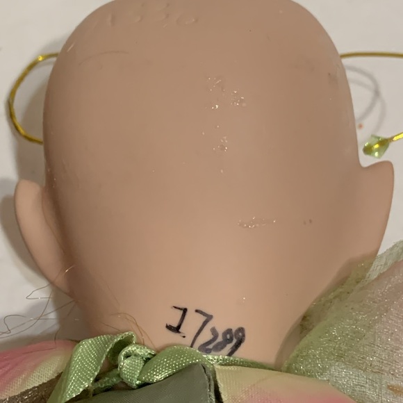 Fairy doll red head porcelain collectible display figurine - Picture 9 of 16